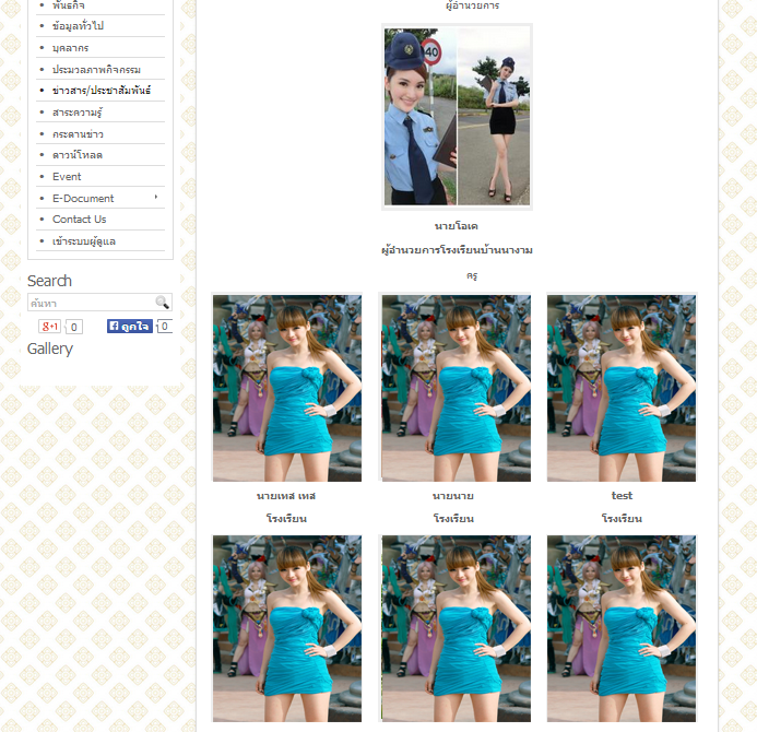 Personal module  แสดงภาพแบบนี้แก้ไขยังไงครับ