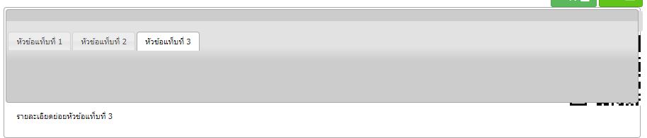 รบกวนสอบถามว่าในหน้าแรกของweb สามารถทำแถบข่าวแบบ tabpanel ได้ไหม