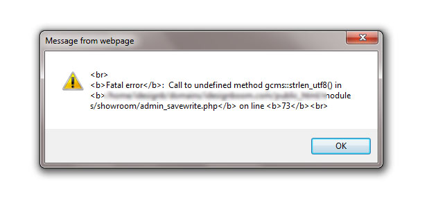 error แบบนี้เกิดจากสาเหตุอะไรครับ มีวิธีแก้ไขไหมครับ